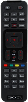 

Tronica DTH Remote Controller(Black)