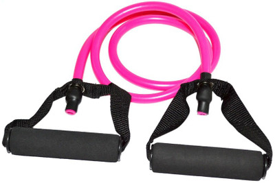 

Energie Fitness Imported Expander Resistance Tube(Pink, Black), Black;pink