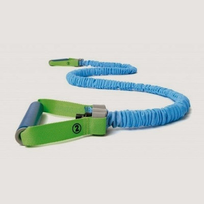 

REEBOK Power-Level 2 Resistance Tube(Green, Blue), Blue;green