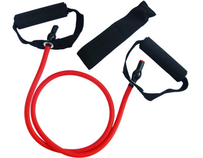 

Asquare Mart Level 2 Medium Strength 30-35LB Pull String Resistance Tube(Red)