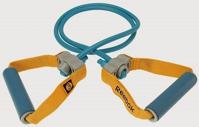 

REEBOK Adjustable Resistance Tube(Yellow, Blue), Blue;yellow