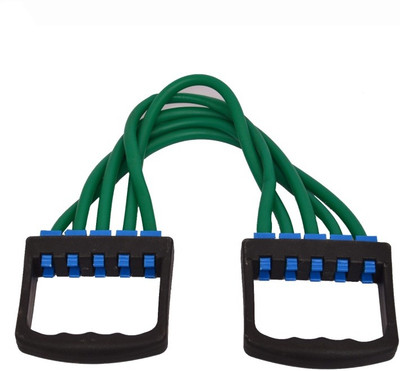 

Realmark Elasticity Resistance Tube(Green, Black), Black;green