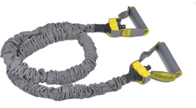 

REEBOK Studio Adjustable Resistance Tube Level - 1 Resistance Tube(Grey, Yellow)