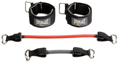 

Everlast FIGHT SPORTS ANKLE RESISTANCE BANDS Resistance Tube(Black|Red|Grey)