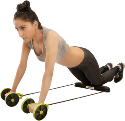 

Kawachi Slimflex Xtreme Fitness Revoflex Xtreme Resistance Exerciser Ab Exerciser(Black, Green)