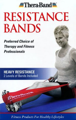 

Thera-Band Advanced Latex Heavy Resistance Tube(Blue, Black), Black;blue