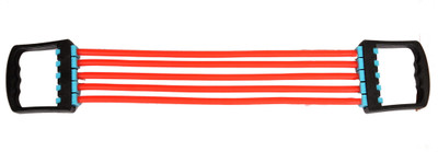 

MD Pull Tools Resistance Tube(Red, Black), Black;red