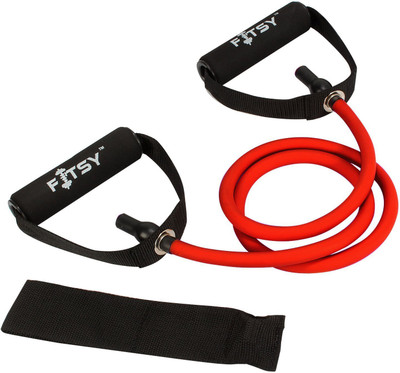 

FITSY Toning Tube with Additional Door Anchor - RED (30-35 lbs) Resistance Tube(Multicolor)