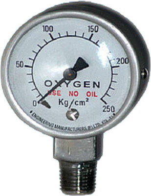 

Medicalbulkbuy OXYGEN GAUGE 0-250KG/CM² tri-ball Respiratory Exerciser