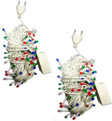 

MDI 394 inch Multicolor Rice Lights(Pack of 2)