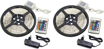 

VRCT 197 inch Multicolor Rice Lights(Pack of 2)