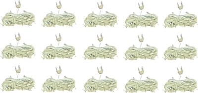 Home Delight 354 inch White Rice Lights(Pack of 15)
