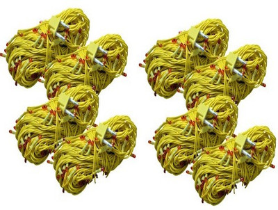 

A To Z Traders 265 inch Yellow Rice Lights(Pack of 8)