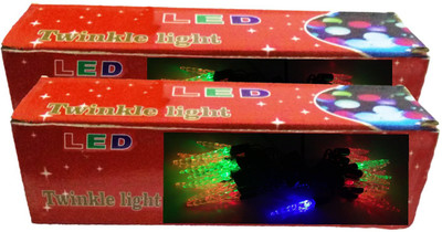 

Gooddeals 138 inch Black Rice Lights(Pack of 2)