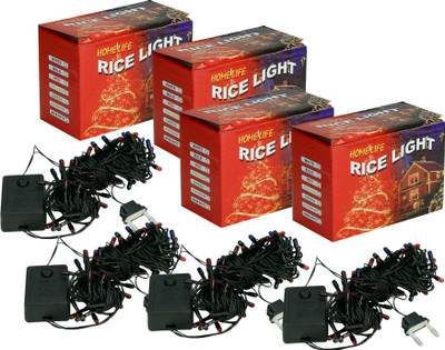 

Xpressimp 354 inch Multicolor Rice Lights(Pack of 4)