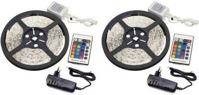 

IMPROVHOME 196 inch Multicolor Rice Lights(Pack of 2)