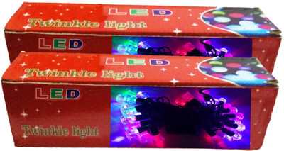 

Gooddeals 138 inch Black Rice Lights(Pack of 2)