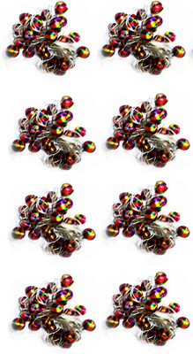 

IMPROVHOME 196 inch Multicolor Rice Lights(Pack of 8)