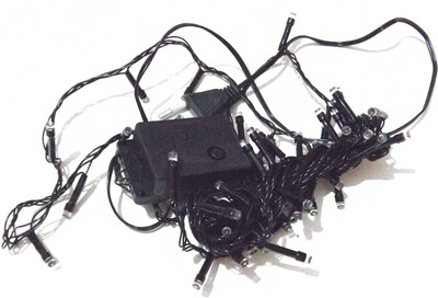 

Gooddeals 157 inch Black Rice Lights(Pack of 1)