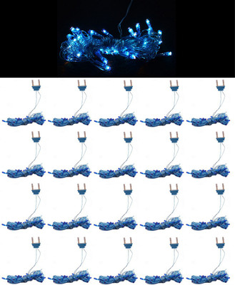 

Home Delight 130 inch Blue Rice Lights(Pack of 20)