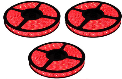 

Daylight LED 588 inch Red Rice Lights(Pack of 3)