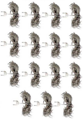 

IMPROVHOME 130 inch White Rice Lights(Pack of 15)