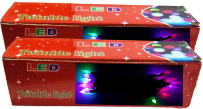 

Gooddeals 118 inch Black Rice Lights(Pack of 2)