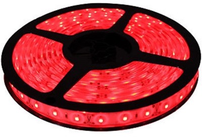 Daylight LED 300 LEDs 4.98 m Red Steady Strip Rice Lights(Pack of 1)
