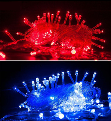 

A To Z Traders 250 inch Red, Blue Rice Lights(Pack of 1)