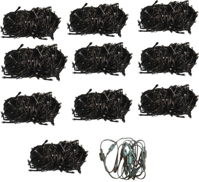 

Golddust 312 inch Black Rice Lights(Pack of 10)