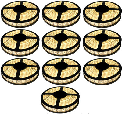 

Daylight LED 1960 inch Yellow Rice Lights(Pack of 10)