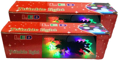 

Gooddeals 138 inch Black Rice Lights(Pack of 2)
