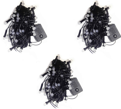 

VRCT 596 inch Multicolor Rice Lights(Pack of 3)