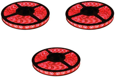 

VRCT 196 inch Red Rice Lights(Pack of 3)