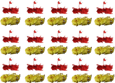 

Home Delight 157 inch Yellow, Red Rice Lights(Pack of 30)