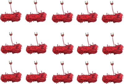 

Home Delight 354 inch Red Rice Lights(Pack of 15)