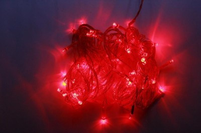 

Christmas Tree Shops 150 inch Red Rice Lights(Pack of 1)