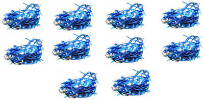 

Toygully 393 inch Blue Rice Lights(Pack of 10)