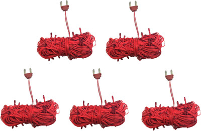 

Home Delight 354 inch Red Rice Lights(Pack of 5)