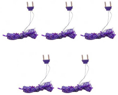 

IMPROVHOME 130 inch Purple Rice Lights(Pack of 5)