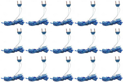 

IMPROVHOME 130 inch Blue Rice Lights(Pack of 15)