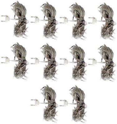 

IMPROVHOME 130 inch White Rice Lights(Pack of 10)