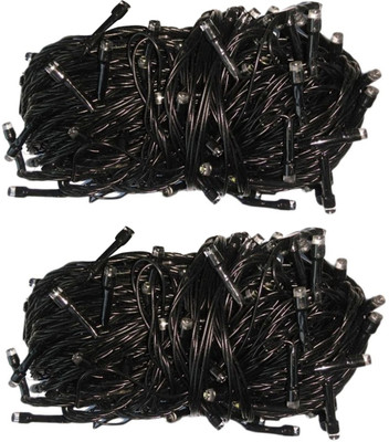 

Golddust 156 inch Black Rice Lights(Pack of 2)