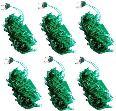 

MDI 394 inch Green Rice Lights(Pack of 6)