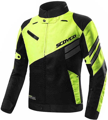 

Scoyco 265459 Riding Protective Jacket(Black, Green