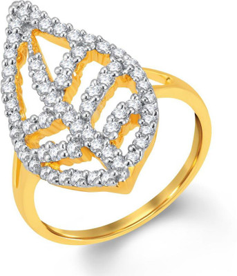 

Sukkhi Alloy Gold-plated, Rhodium Plated Ring, White;gold