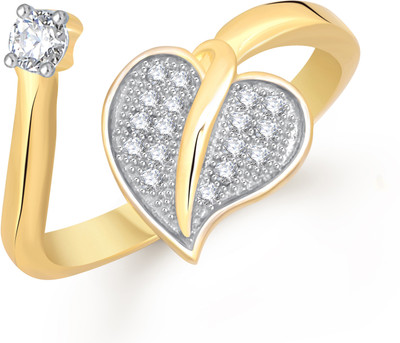 

Meenaz Exclusive Heart Alloy Ring, Gold