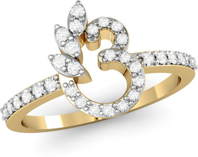 

Vachya Glory 18kt Diamond Yellow Gold ring(Yellow Gold Plated)