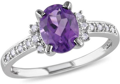 

Kiara Jewellery Riddhi Sterling Silver Swarovski Zirconia Gold-plated Plated Ring