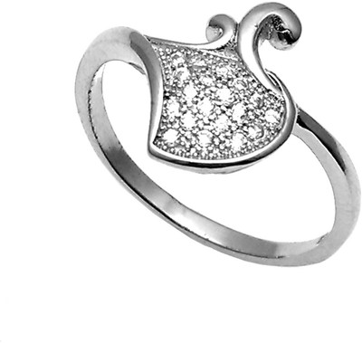 34% OFF on Jewel Craft Silver Cubic Zirconia Rhodium Plated Ring 34% OFF on Jewel Craft Silver Cubic Zirconia Rhodium Plated Ring